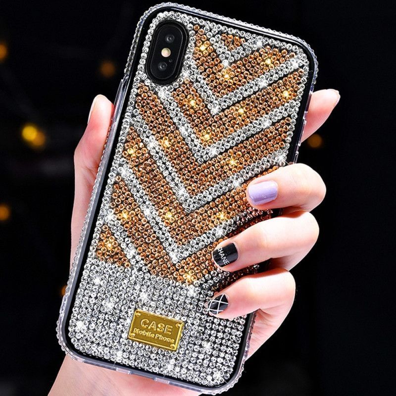 Kryt Iphone  XS Max Diamanty