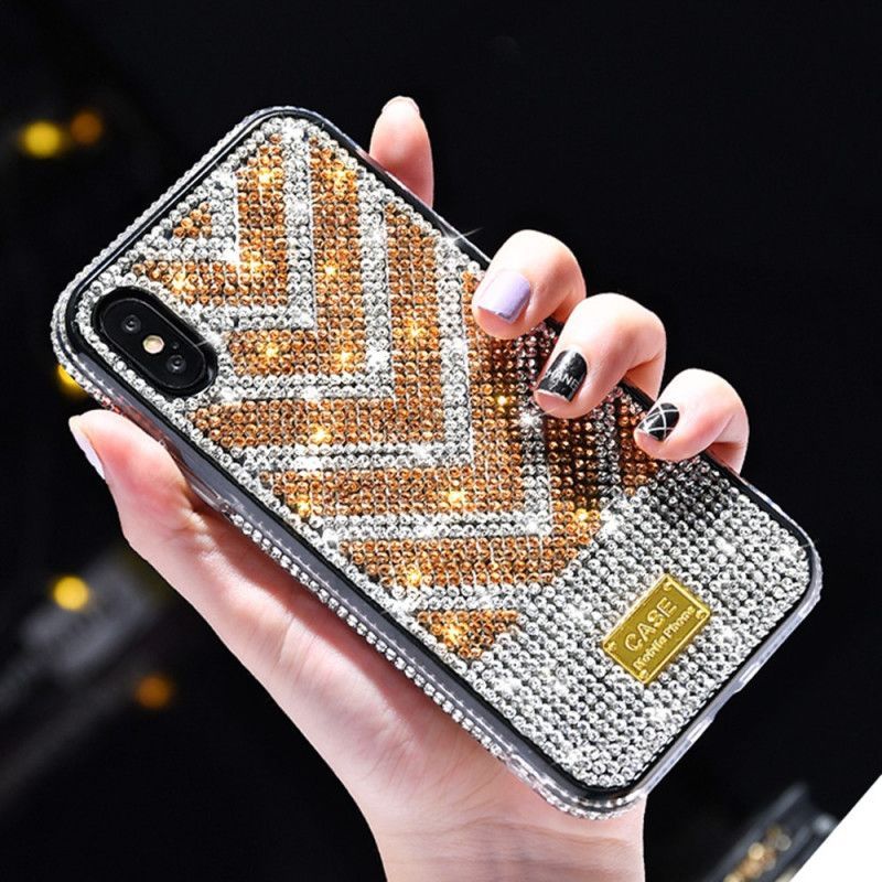 Kryt Iphone  XS Max Diamanty