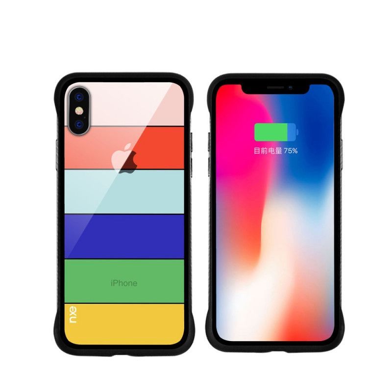 Kryt Iphone  XS Max Duhová Řada Nxe