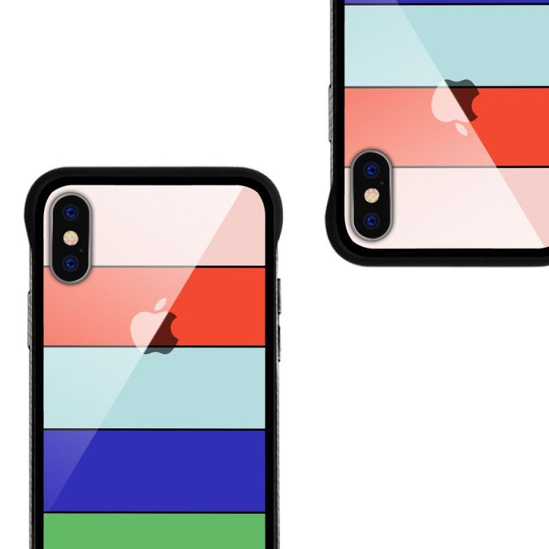 Kryt Iphone  XS Max Duhová Řada Nxe