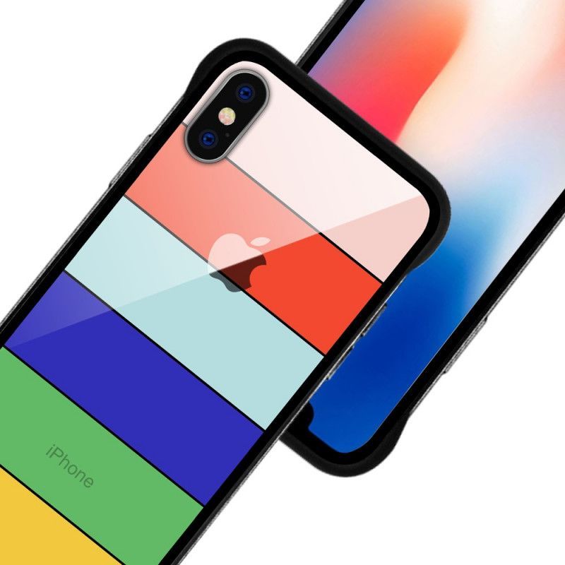 Kryt Iphone  XS Max Duhová Řada Nxe