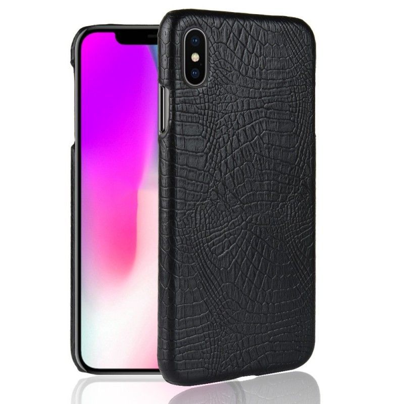 Kryt Iphone  XS Max Efekt Krokodýlí Kůže