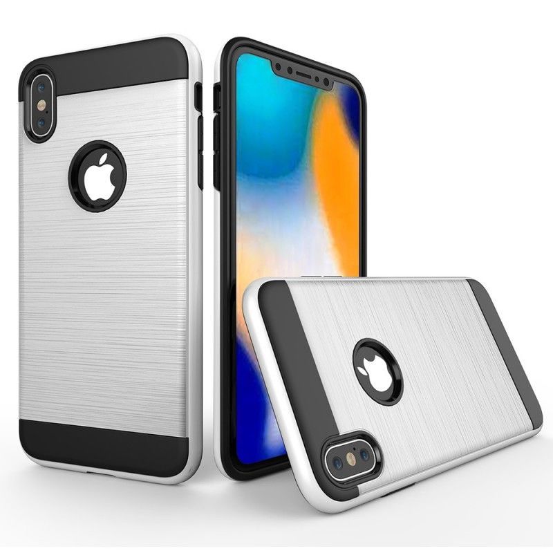 Kryt Iphone  XS Max Kartáčovaný Hybrid