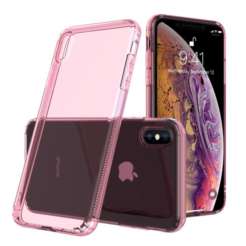 Kryt Iphone  XS Max Průhledné Závětří Ochranné Polštáře