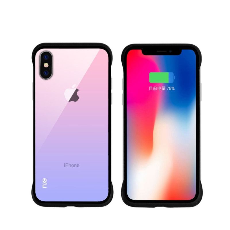 Kryt Iphone  XS Nxe Barvy Tvrzeného Skla