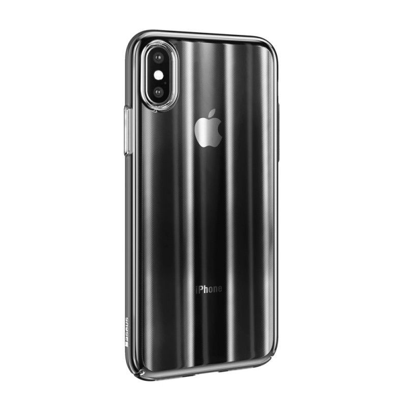 Kryt Iphone  XS Pevná Polární Záře Na Základně