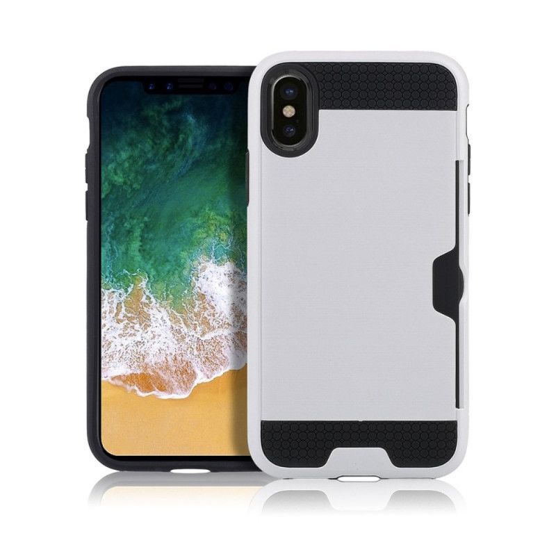 Kryt Iphone  XS Pevný Držák Karty