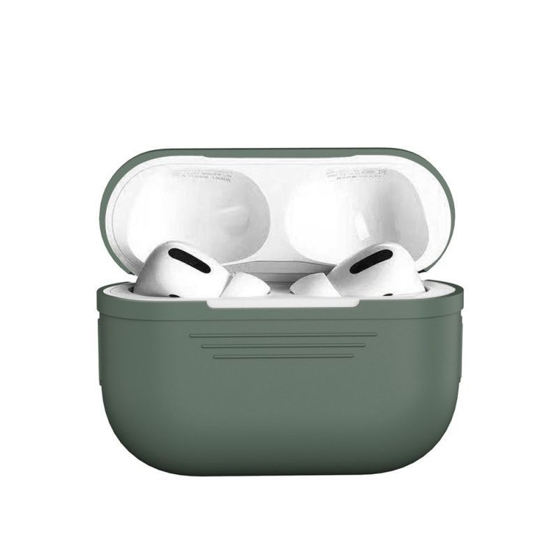 Kryt Na Airpods Pro Jednoduchý Pružný Silikon