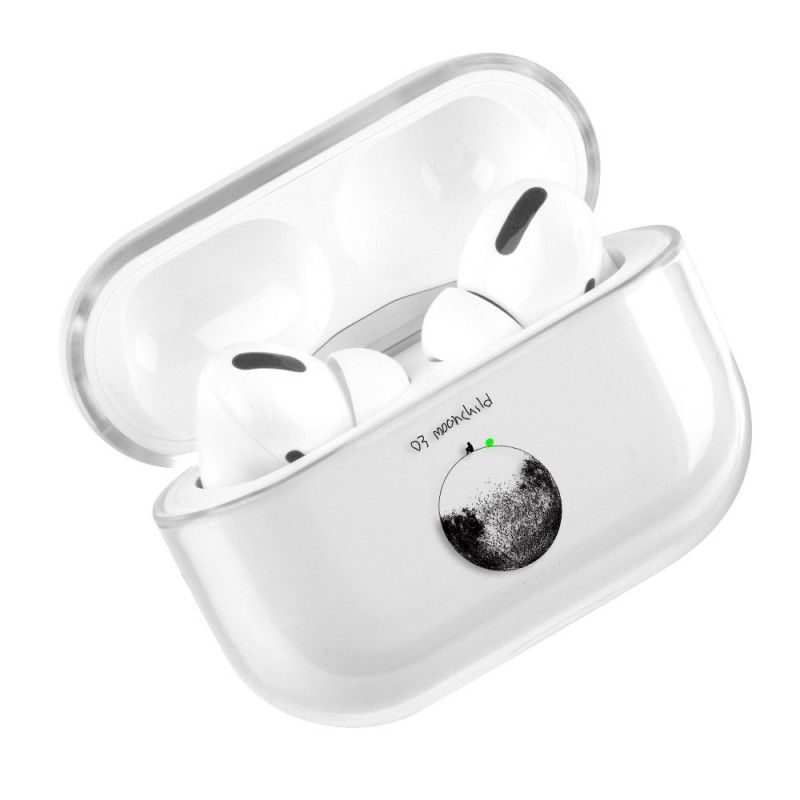 Kryt Na Airpods Pro Průhledný Měsíc