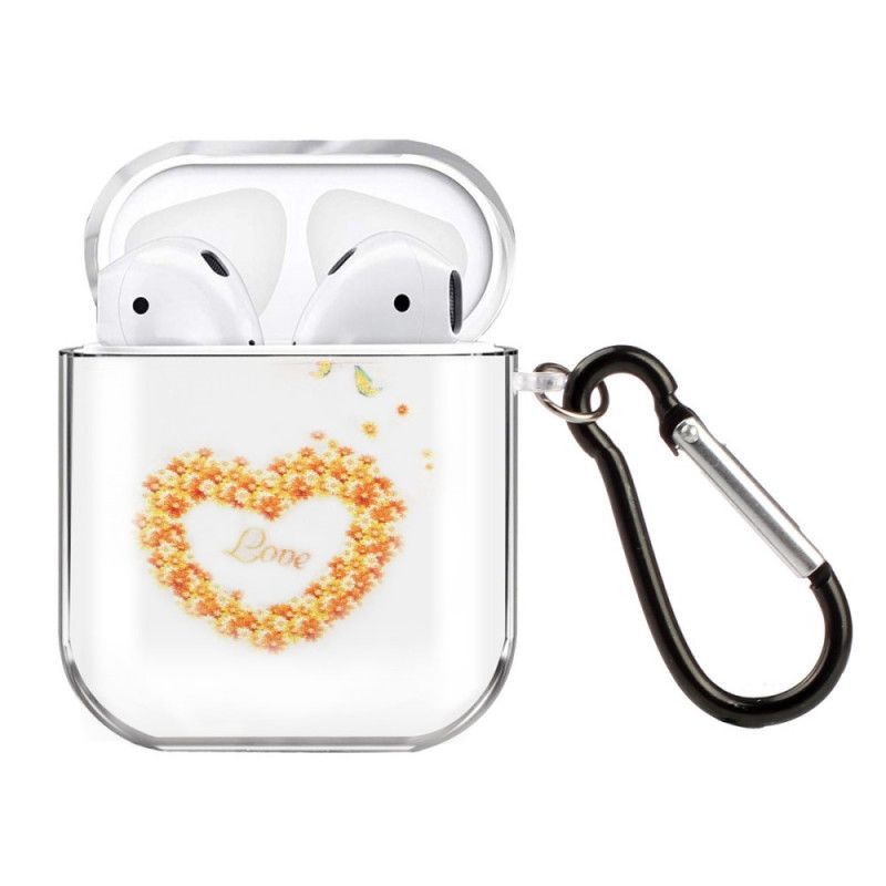 Kryt Na Airpods Srdce Série Čirý Silikon