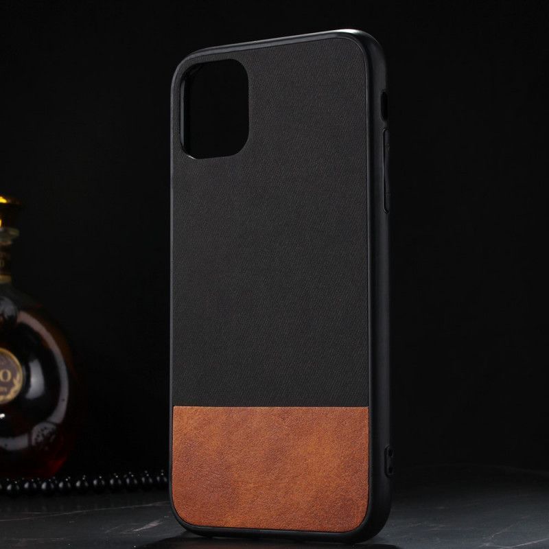 Kryt Na Iphone 11 Pro Dvoubarevná Imitace Kůže