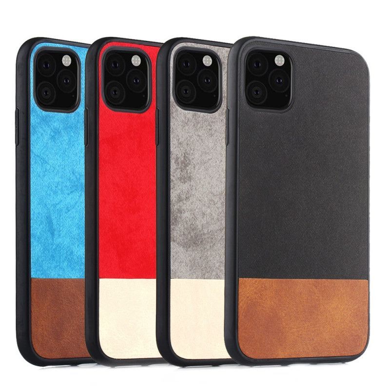 Kryt Na Iphone 11 Pro Dvoubarevná Imitace Kůže