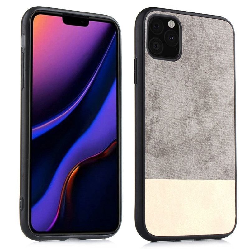 Kryt Na Iphone 11 Pro Dvoubarevná Imitace Kůže