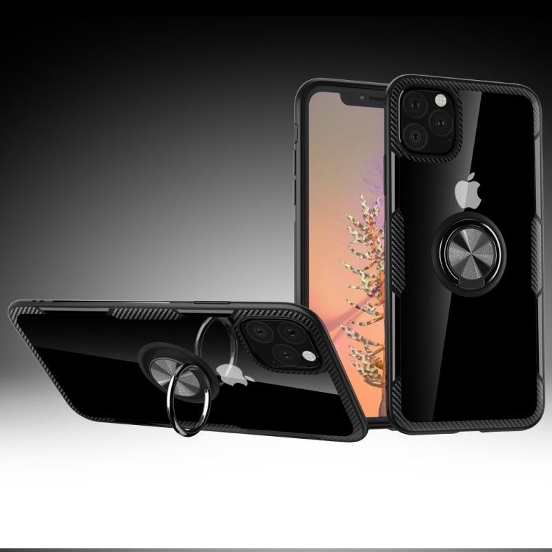 Kryt Na Iphone 11 Pro Max Podpěrný Kroužek S Kovovými Hranami