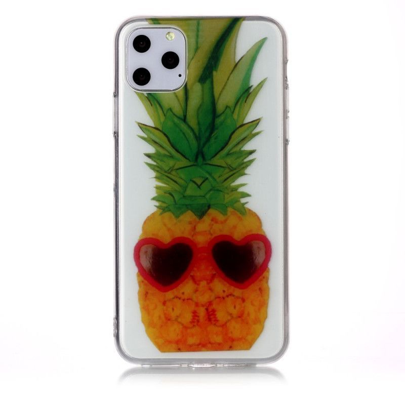 Kryt Na Iphone 11 Pro Max Průhledný Inkognito Ananas