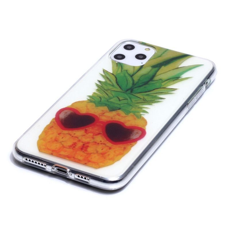 Kryt Na Iphone 11 Pro Max Průhledný Inkognito Ananas