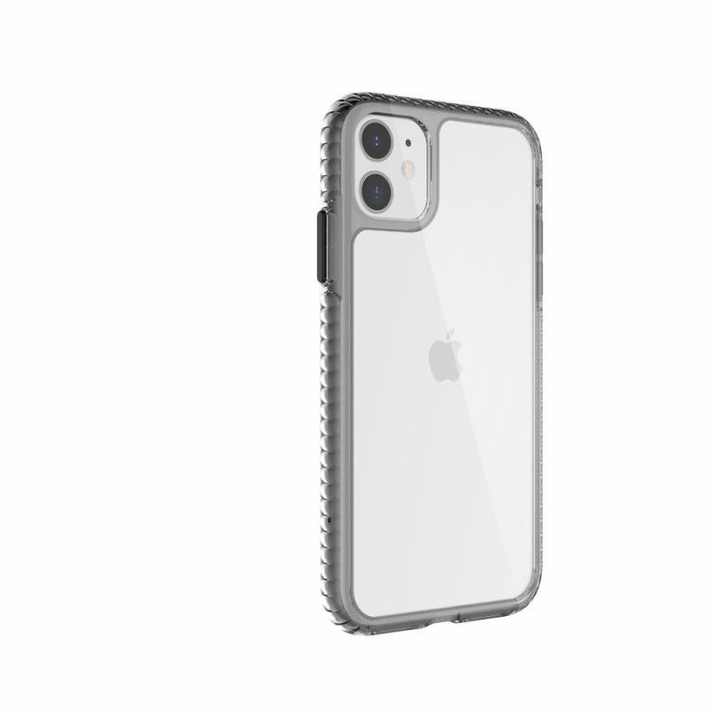 Kryt Na Iphone 11 Průhledné Texturované Okraje