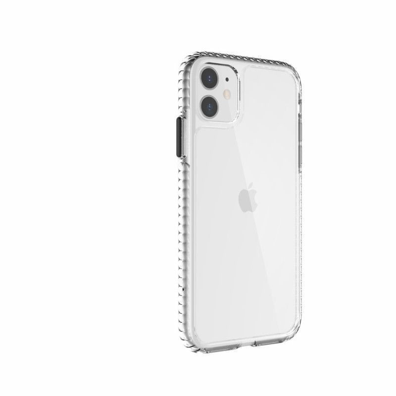 Kryt Na Iphone 11 Průhledné Texturované Okraje