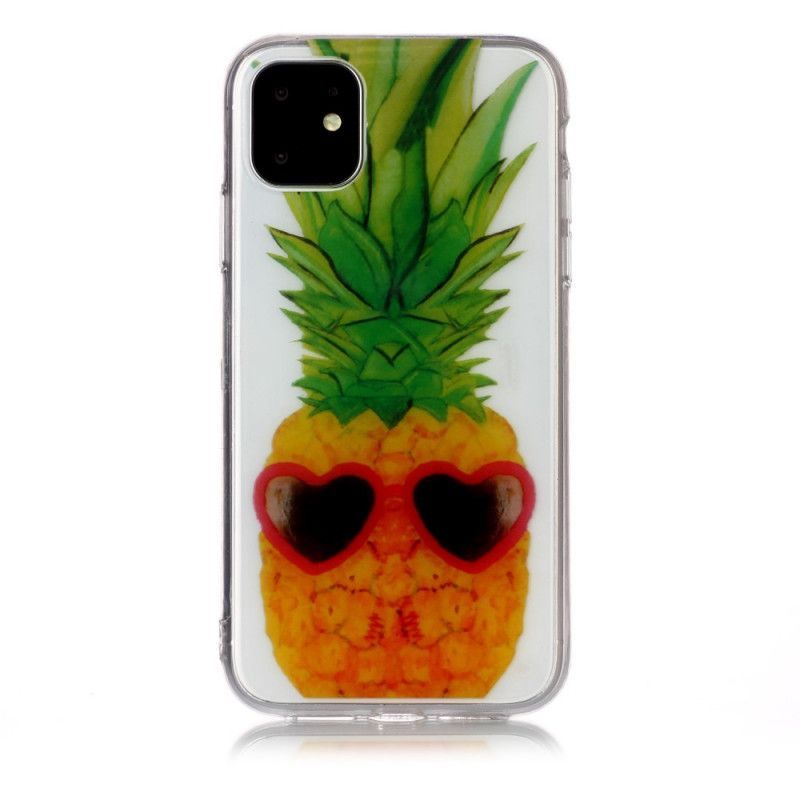 Kryt Na Iphone 11 Průhledný Inkognito Ananas