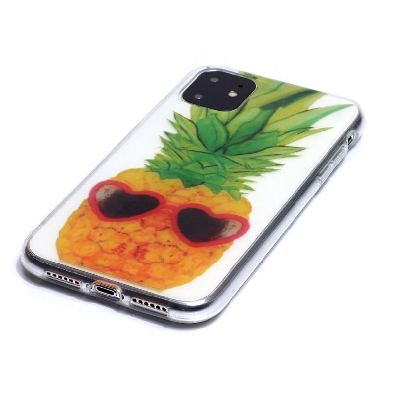 Kryt Na Iphone 11 Průhledný Inkognito Ananas