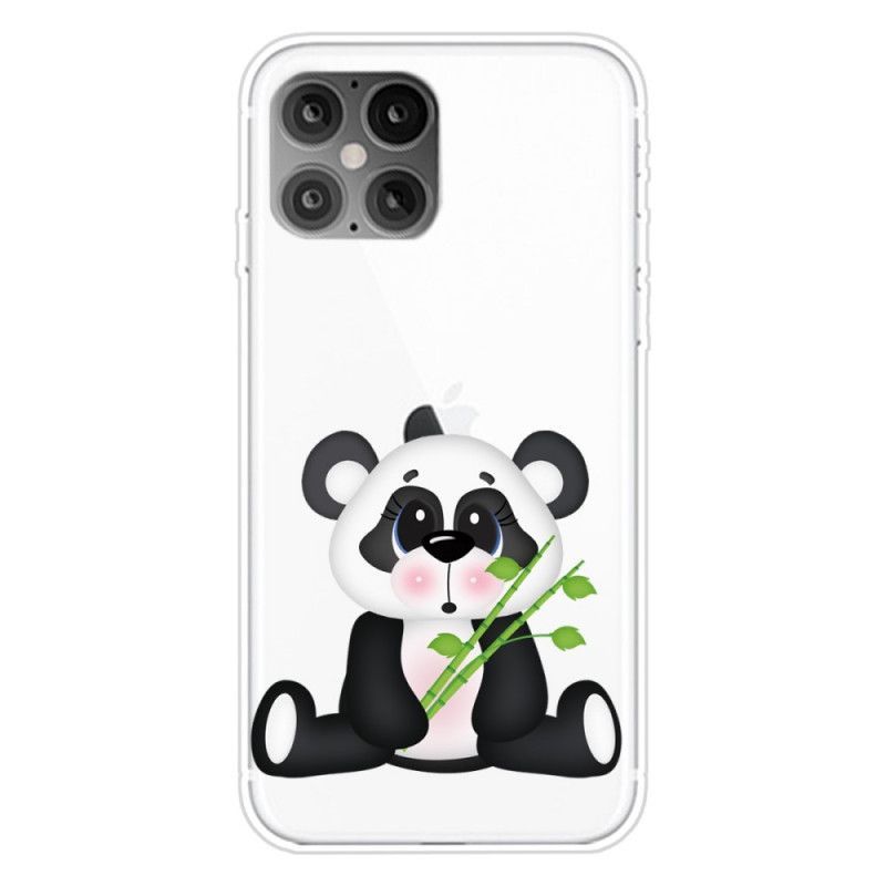 Kryt Na Iphone 12 Pro Max Průhledná Smutná Panda