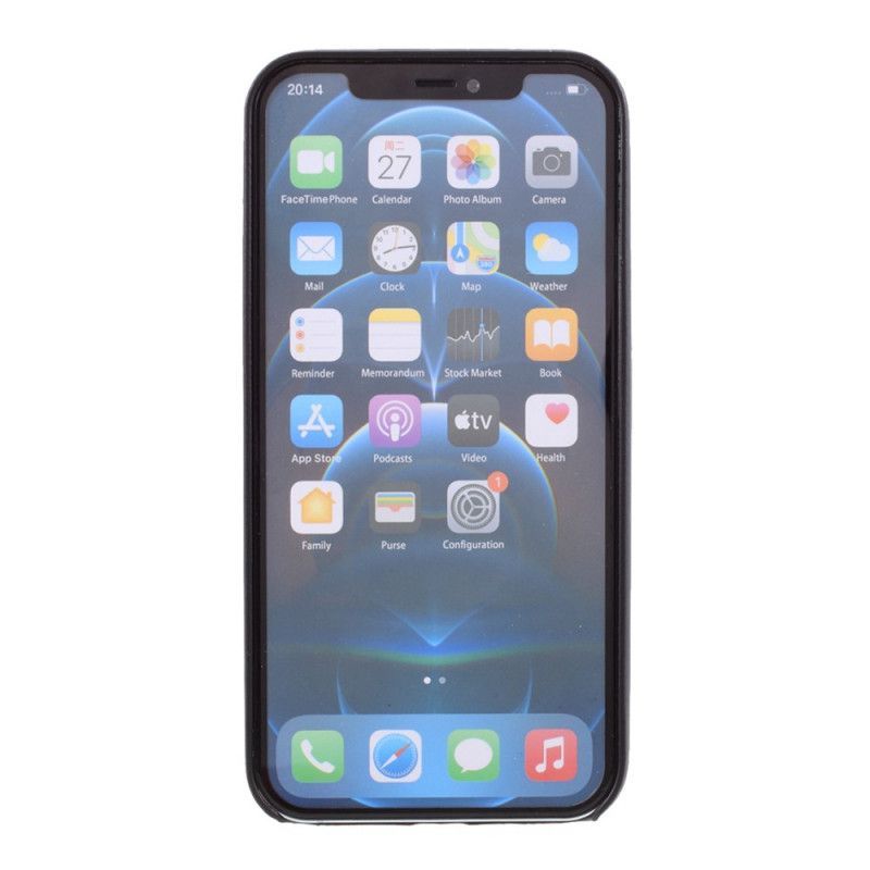 Kryt Na Iphone 12 / 12 Pro Vzhled Kůže