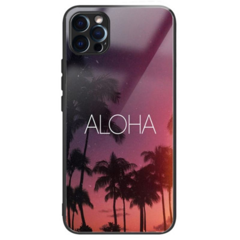 Kryt Na iPhone 14 Pro Max Tvrzené Sklo Aloha