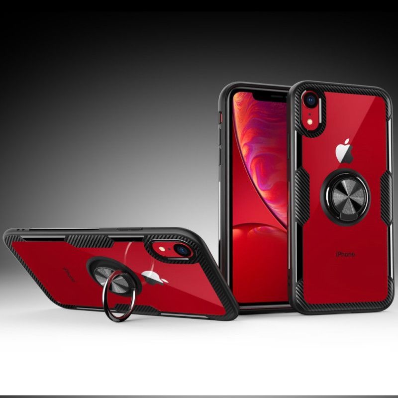 Kryt Na Iphone Xr Držák Kroužku Z Tvrzeného Skla