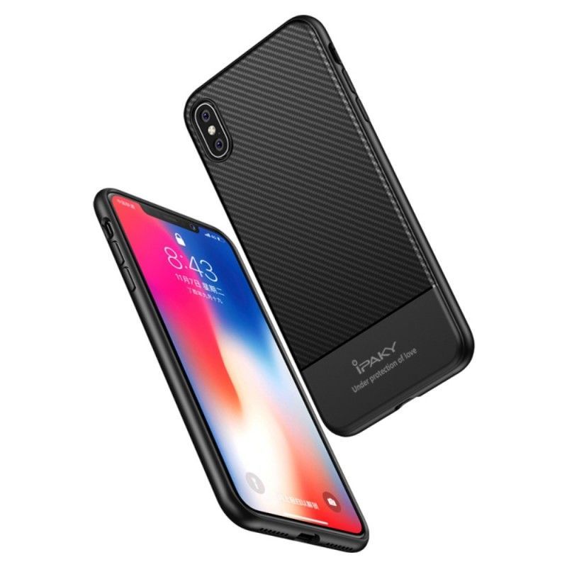 Kryt Na Iphone  XS Max Ipaky Uhlíkové Vlákno