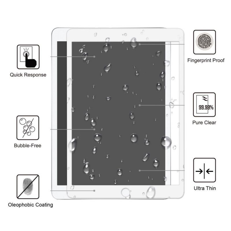 Ochranné Tvrzené Sklo Pro Ipad 102" (2019) Plné Pokrytí