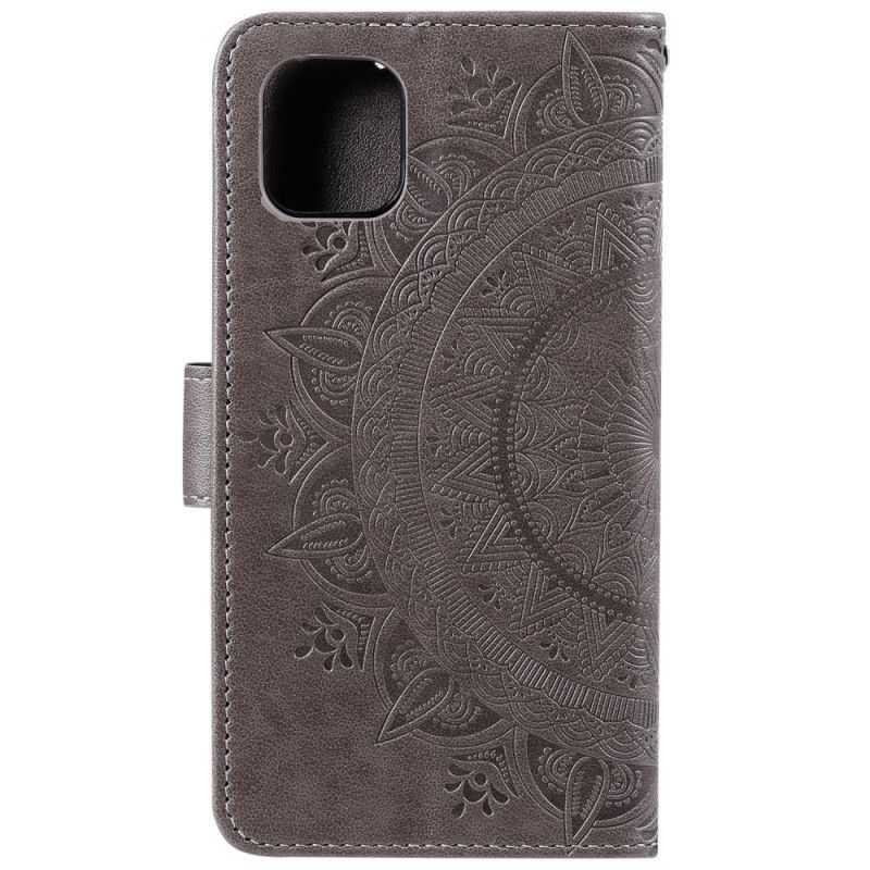 Peněženková Pouzdra Iphone 11 Sluneční Mandala