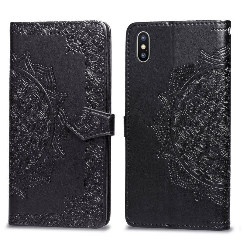 Peněženková Pouzdra Iphone X Středověká Mandala