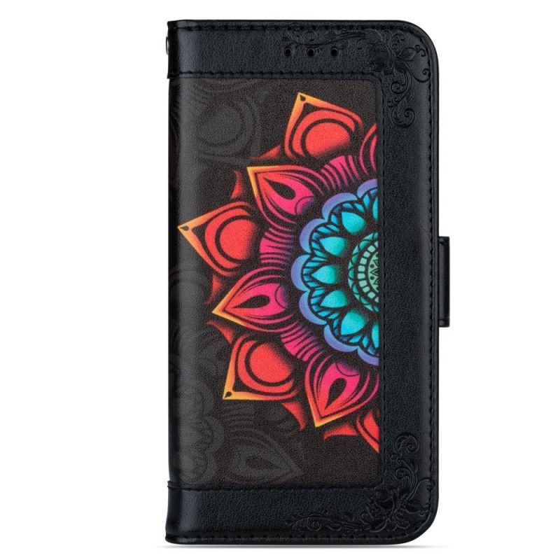 Pouzdro Na Iphone Se 2 / 8 / 7 Dekorace Mandala S Popruhem