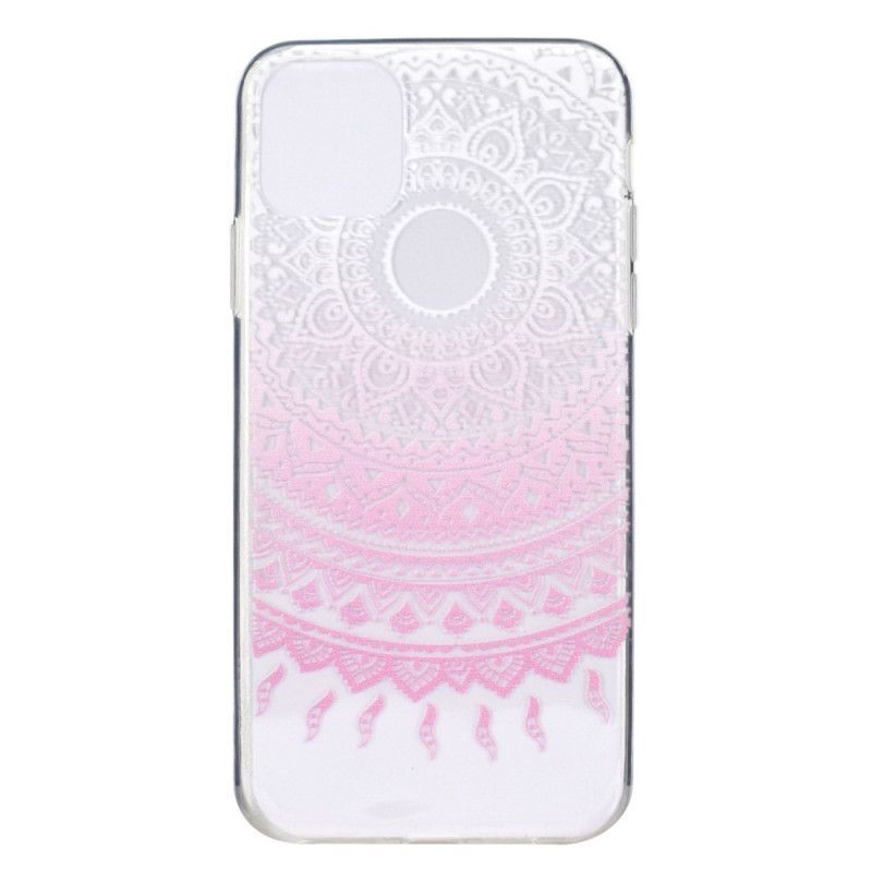 Průhledné Barevné Mandala Pouzdro Na Iphone 12 Mini