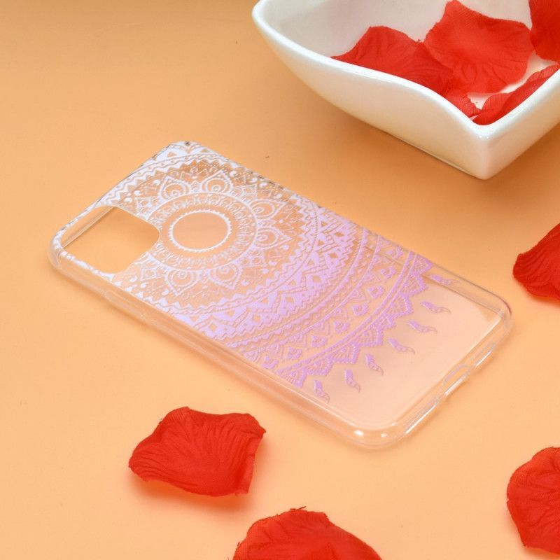 Průhledné Barevné Mandala Pouzdro Na Iphone 12 Mini