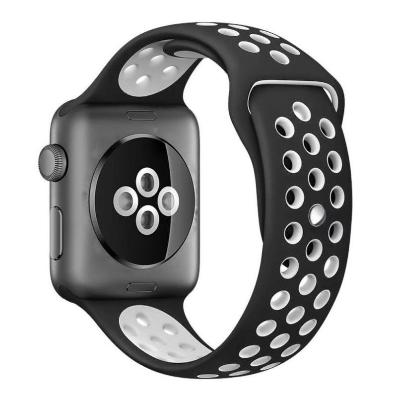 Řemínek Na Hodinky Apple 40/38 mm Dvoubarevný Odvětrávaný Silikon