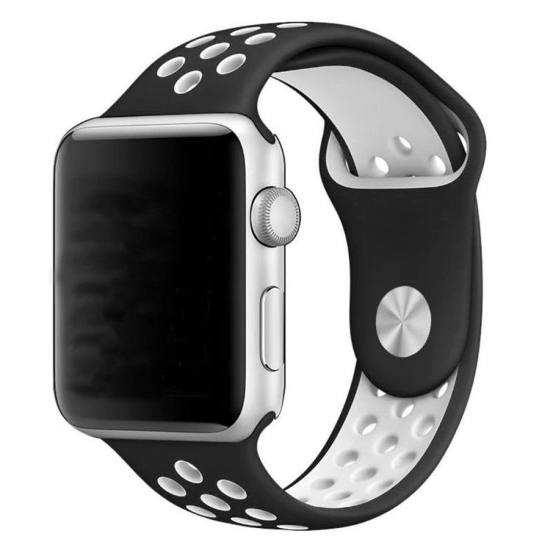 Řemínek Na Hodinky Apple 40/38 mm Dvoubarevný Odvětrávaný Silikon