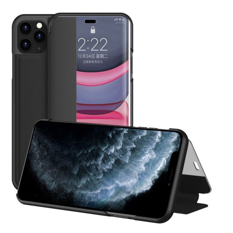 Zobrazit Obal Kryt Iphone 11 Pro Texturovaný Kožený Efekt