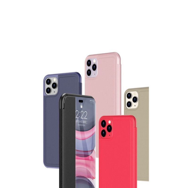 Zobrazit Obal Kryt Iphone 11 Pro Texturovaný Kožený Efekt