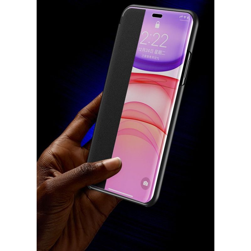 Zobrazit Obal Kryt Iphone 11 Pro Texturovaný Kožený Efekt