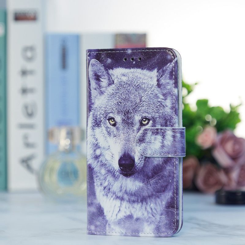 Flipové Pouzdro Na Google Pixel 7A Na Lana Můj Strappy Wolf