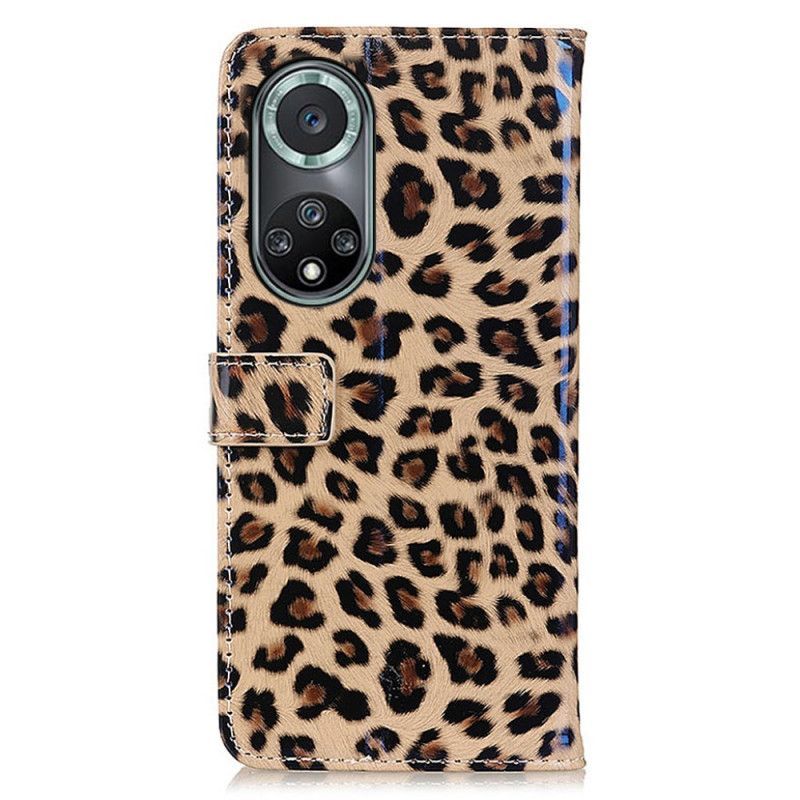 Flipové Pouzdro Na Honor 50 Pro Pro Simple Leopard