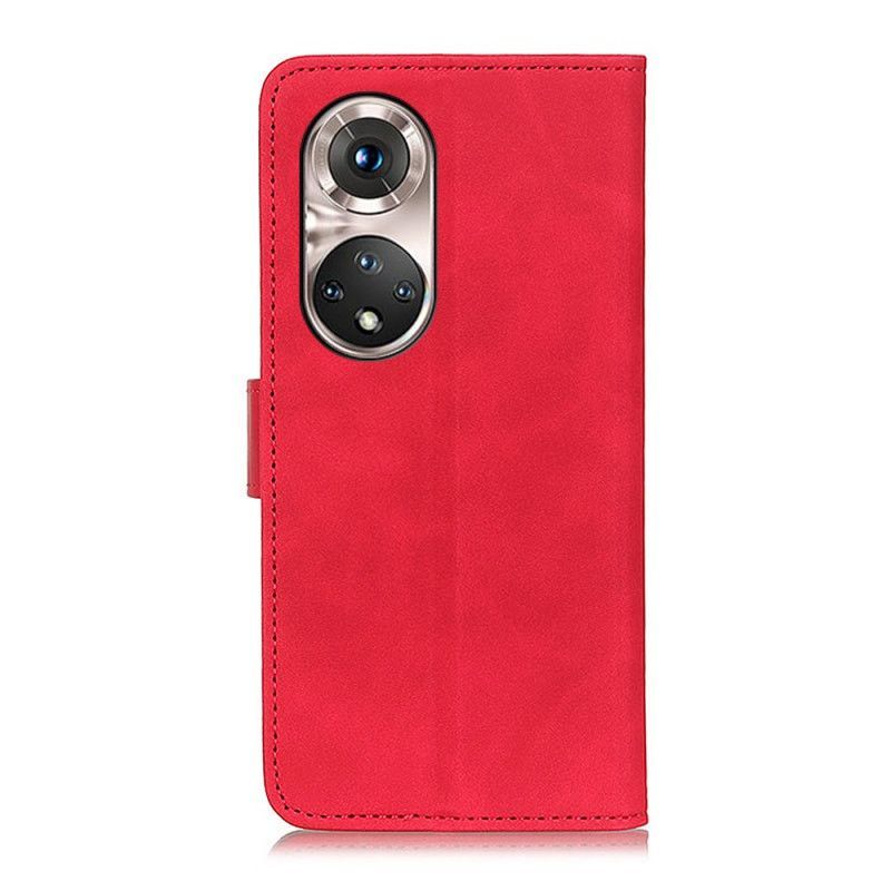 Flipové Pouzdro Na Honor 50 Pro Pro Vintage Leather Effect Khazneh