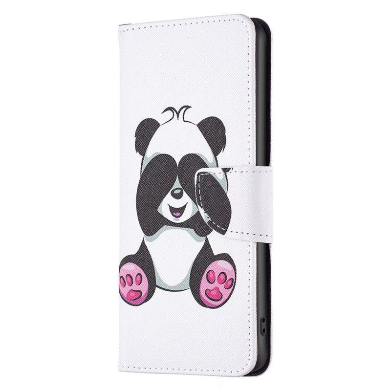 Flipové Pouzdro Na iPhone 14 Plus Panda Zábava