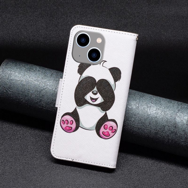 Flipové Pouzdro Na iPhone 15 Plus Panda