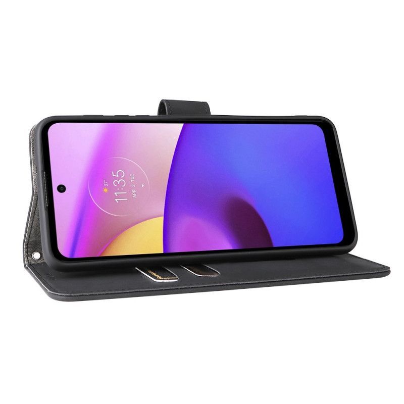 Flipové Pouzdro Na Moto E40 / E30 / E20 Skin Touch