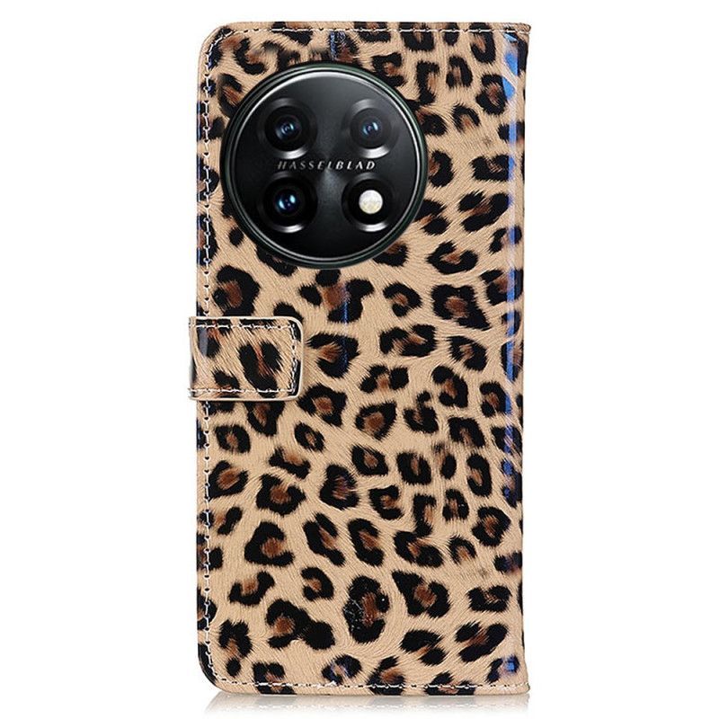 Flipové Pouzdro Na OnePlus 11 5G Leopard