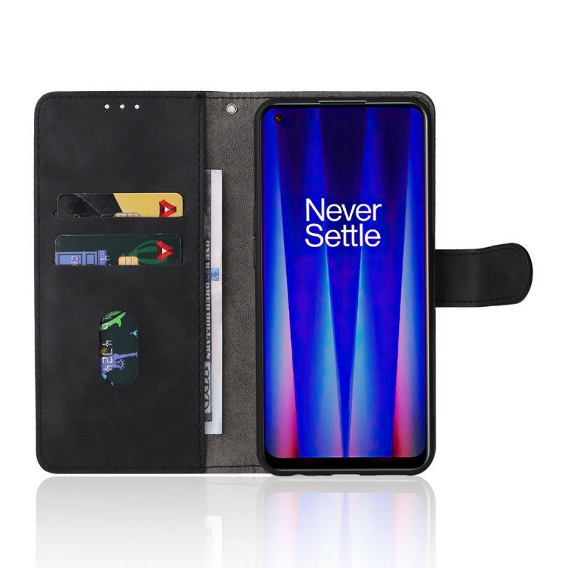 Flipové Pouzdro Na OnePlus Nord CE 2 5G Na Lana Textura Kůže Popruhu