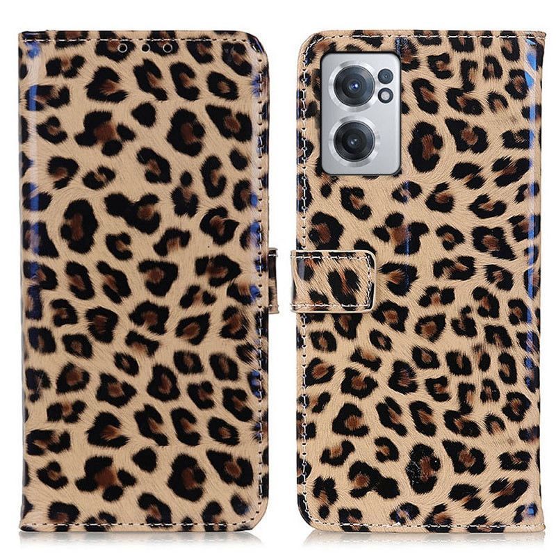 Flipové Pouzdro Na OnePlus Nord CE 2 5G Leopard Z Umělé Kůže