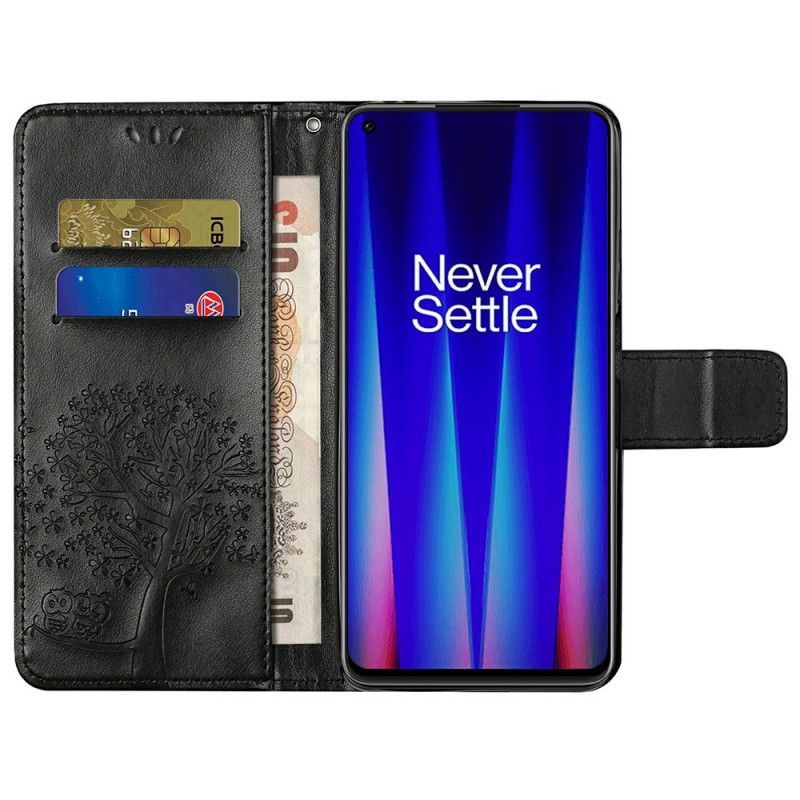 Flipové Pouzdro Na OnePlus Nord CE 2 5G Vyrytý Strom